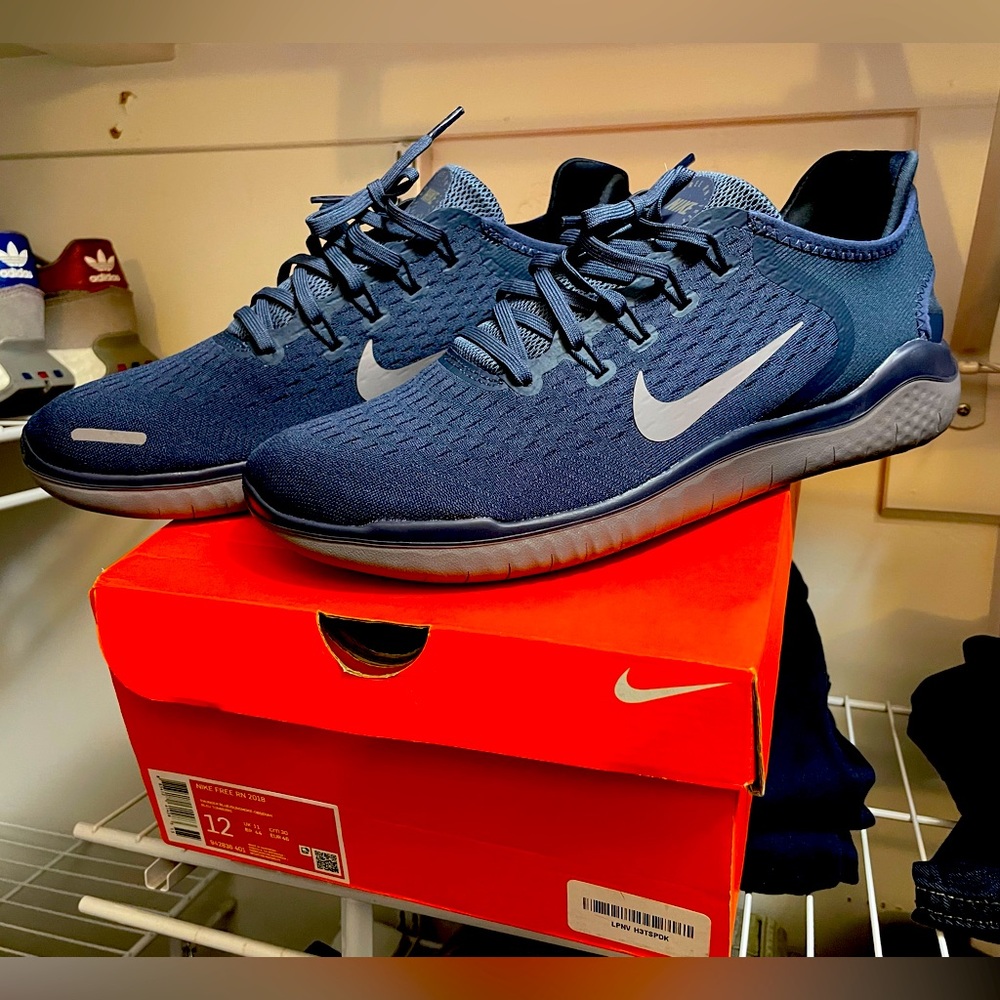NIKE FREE RUN 2018 Mens size12 new in box. The comfiest shoes you’ll ever wear!